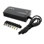 Tacens ANBP100 Adaptador Cargador Corriente Universal Portátil con Puerto USB y 8 Puntas